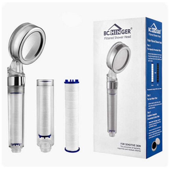 SPA Shower Head High Pressure Saving Water Shower Nozzle Premium Water FilterL - Picture 1 of 11